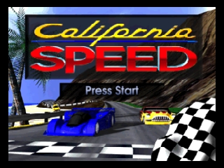 California Speed (USA) Title Screen